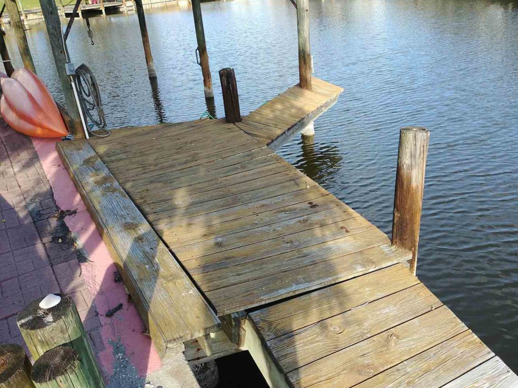 Boat Dock Before